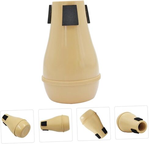 Totority Professional Tenor Trombone Mute Abs Material Half-closed Sound Silencer Lightweight Practice Accessory for Alto and Tenor Trombones in Saudi Arabia