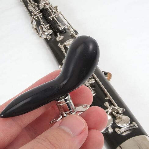 Detachable Black Abs Bassoon Finger Rest with Silver Plated Base Removable Bassoon Hand Holder Wrist Pad Accessory in Saudi Arabia