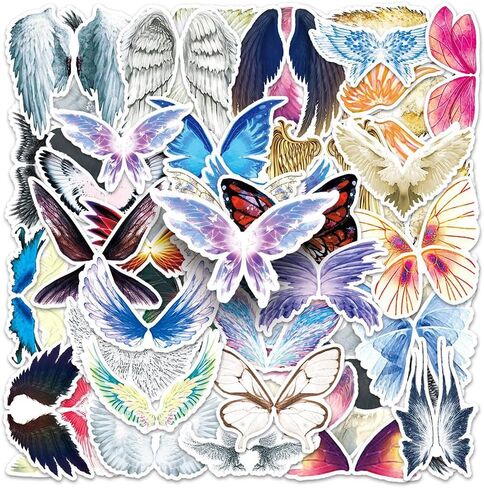 50Pcs Deer Stickers Waterproof Vinyl Decals for Adult Teen Kids Cup Water Bottles Laptop Luggage Computer Mobile Phone Guitar Skateboard Decoration in Kuwait