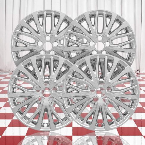 Set of 4 Gloss Black 20 Spoke 18" Wheel Skins for Toyota Camry SE/XLE 2018-2021 in Saudi Arabia