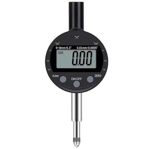 Electronic Digital Dial Indicator Digital Probe Indicator Dial Test Gauge High Resolution: 0.0005 inch/0.01mm Tool for Lathe Shop Woodworking（zg） in Kuwait