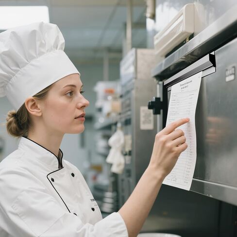 طلب حامل تذكرة للمطعم | رف فحص من الألومنيوم مثبت على الحائط مقاس 36 بوصة | حاجز تذكرة معدني متين للمطبخ والخدمة in Kuwait