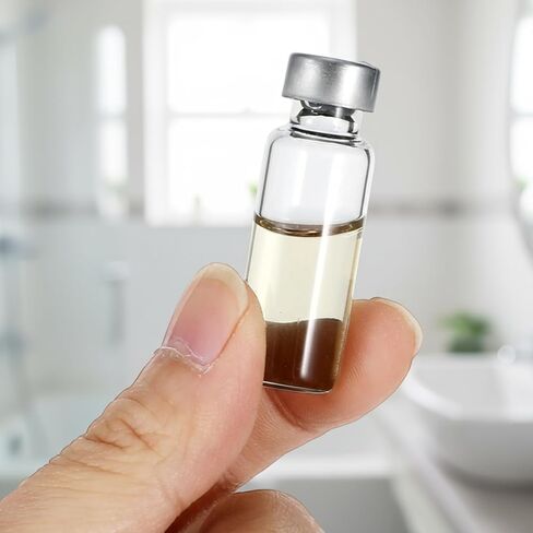 10 عبوات من قوارير زجاجية سعة 5 مل، غطاء شفاء ذاتي، منفذ حقن، قوارير محكمة الغلق، عينة شفافة وشفافة، زجاجات فارغة من الألومنيوم، أغطية قابلة للطي، زجاجات تخزين in Saudi Arabia