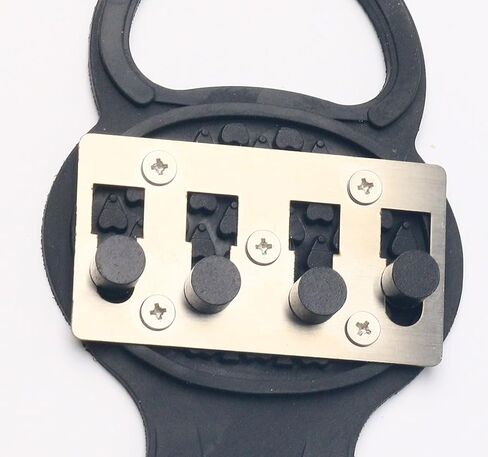 Bicycle Friction Spark Tool Pad, Bicycle Flint Pad, Foot Brake Sparking Foot Pressure Slider Riding Shoe Covers (Motorcycle, Scooter Accessories) in Kuwait