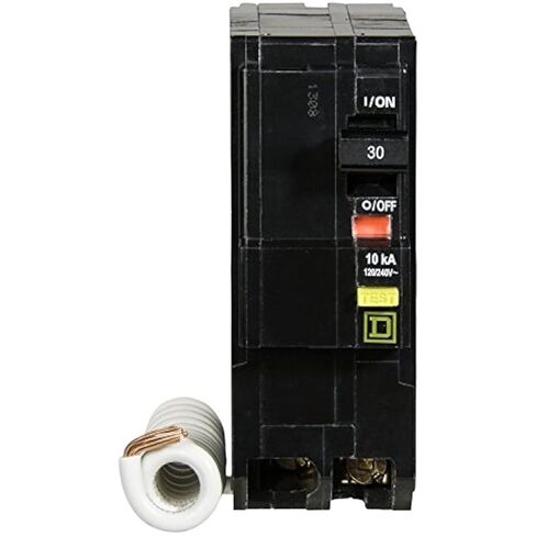 Square D - QO230GFICP QO Circuit Breaker, 30-Amp, 120/240V, 2-Pole, GFCI, Plug-in Mount in Saudi Arabia