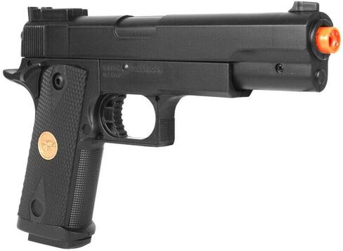 Double Eagle A&N 275FPS P169 1911 Airsoft Hand Gun Full Size Spring Pistol w 6mm BBS BB Fantastic Starter Airsoft Pistol Government .45 in Kuwait