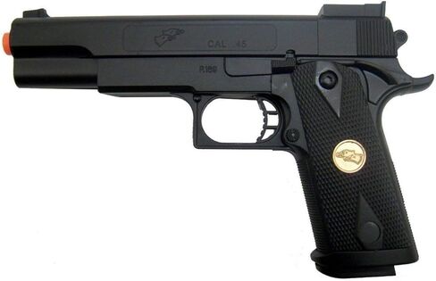 Double Eagle A&N 275FPS P169 1911 Airsoft Hand Gun Full Size Spring Pistol w 6mm BBS BB Fantastic Starter Airsoft Pistol Government .45 in Kuwait