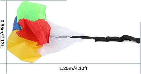 Resistance Umbrella, Safe Non Adjustable Webbing for Sports Training, with Sturdy 190T Umbrella Cloth, Lightweight 120g for Running Cycling Skating in Saudi Arabia