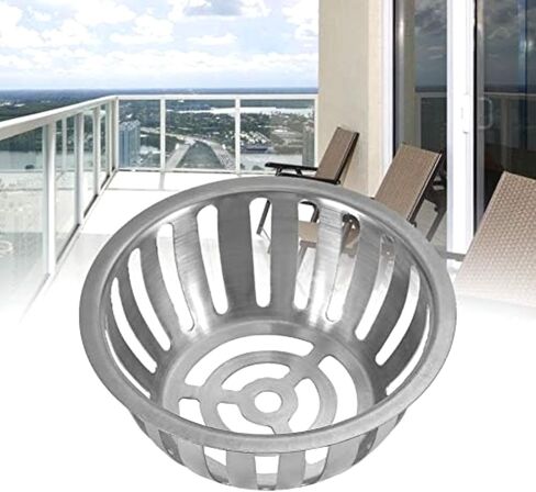 طقم غطاء صرف من الفولاذ المقاوم للصدأ مقاس 5 بوصات، يمنع الانسداد في الحدائق in Kuwait