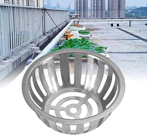 طقم غطاء صرف من الفولاذ المقاوم للصدأ مقاس 5 بوصات، يمنع الانسداد في الحدائق in Kuwait