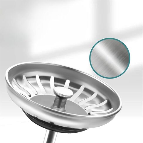 مصفاة حوض ستانلس ستيل سدادة لحوض المطبخ 304 ستيل قطر 78 ملم 3 بوصة in Kuwait