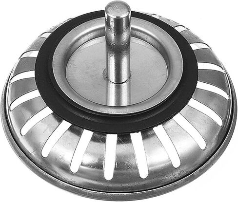 مصفاة حوض ستانلس ستيل سدادة لحوض المطبخ 304 ستيل قطر 78 ملم 3 بوصة in Kuwait