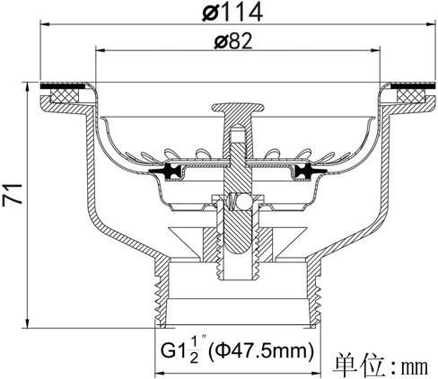 UYNAIT حوض 114 فولاذ كروي لتصريف الأطباق ذهبي اللون فاخر PVD ملحق XK223C034 in Kuwait