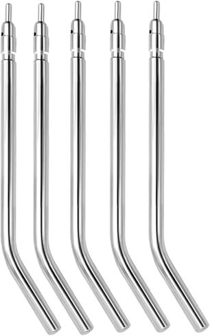 LA MIERE 10pcs Air Water Syringe Tips Dental Metal 3 Way Syringe Nozzles in Saudi Arabia