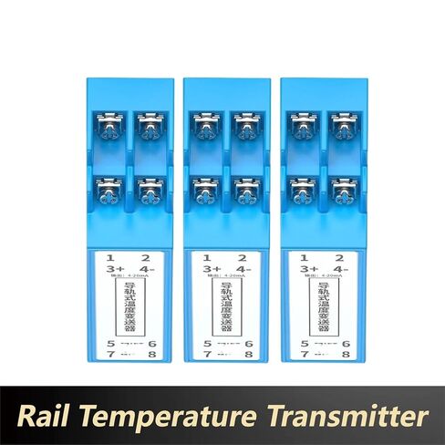 1pcs SBWZ-2280 DIN Rail PT100 Temperature Transmitter Module -50°C to 500°C, 4-20mA & 0-10V Signal Converter for RTD Sensors(-50-150) in Saudi Arabia