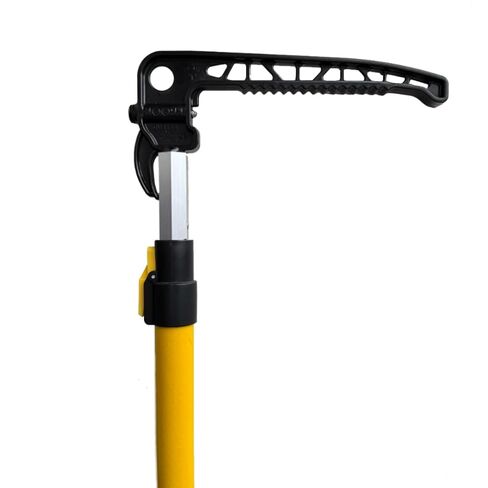 RIGCRAFTOR [Cargo Pro Hook] Extendable Retrieval Hook, Up to 2.44 m, Anti-Slip Handle, Professional Tool for Grabbing and Retrieving, Lightweight Heavy-Duty Grabber Tool for Pickup, Trucks, Trailers in Saudi Arabia