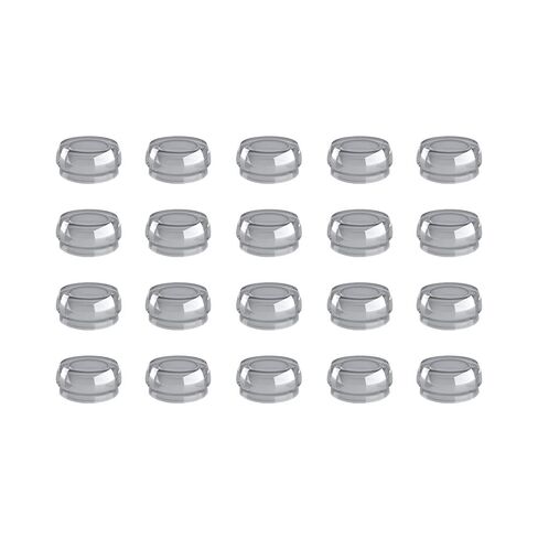 IQ Equator Retentive Caps Standard, Clear 1.8kg/3.9lbs (20-Pack) in Kuwait