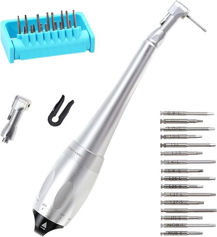 طقم مفك براغي سداسي عالمي مناسب لعيادة الأسنان، تصميم مزدوج الرأس مع (5-35 نيوتن سم) 7 أنواع من مفك براغي سداسي عالمي مزروع عزم الدوران in Kuwait