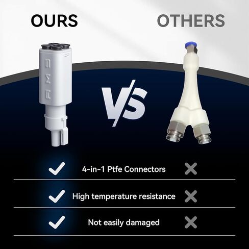 محور خيوط AMS Lite الأصلي، محور خيوط 5 اتجاهات متوافق مع نظام Bambu Lab A1/A1 Mini AMS Lite ملحقات الطباعة متعددة الألوان قطع غيار موصلات أنابيب AMS in Saudi Arabia