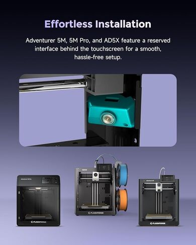 FLASHFORGE AD5X 3D Printer Retrofittable Accessory Camera Kit, Extended Functionality Real-Time Monitoring and Time-Lapse Video, Compatible with AD5M/ Pro 3D Printers in Kuwait