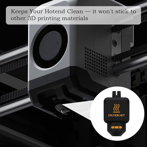 10Pcs Silicone Sock for Bambu Lab P2S, Hotend Heater Block Silicone Cover Nozzle 3D Printer Print Head Boot, High Temperature Enclosure Accessories Parts Protecting Extruder Sleeve Black in Saudi Arabia