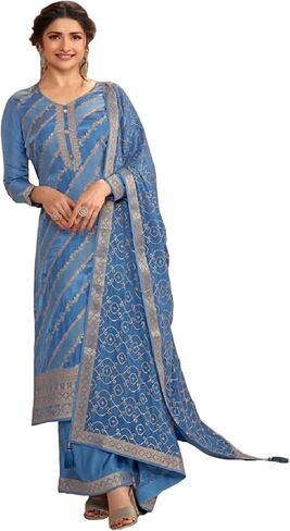 stylishfashion Salwar Kameez Pant Indian Stitched Wedding Party Wear Punjabi Shalwar Trouser Dupatta Dress in Kuwait