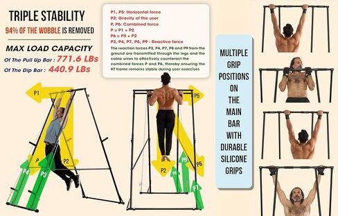 حامل القرفصاء طويل القامة مقاوم للصدأ ومقاوم للصدأ، رف القرفصاء قابل للطي وبرج طاقة ثابت متعدد الوظائف، جهاز تمرين متين للمنزل والجيم وتدريبات القوة ومعدات اللياقة البدنية المحمولة في الأماكن المغلقة والخارجية قائمة بذاتها in Kuwait