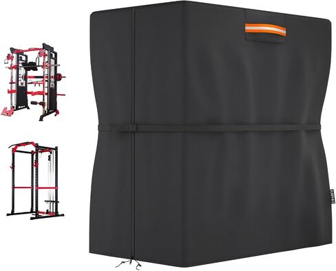 Protective Cover for Home Gym Set, Gym Rack Cover with Zipper Waterproof Dustproof UV Protection for Gym Station/Home Exercise Equipment Set Indoor or Outdoor 41.3" x 68.9" x 72.8" in Saudi Arabia