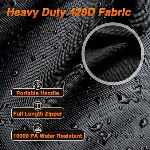 Protective Cover for Home Gym Set, Gym Rack Cover with Zipper Waterproof Dustproof UV Protection for Gym Station/Home Exercise Equipment Set Indoor or Outdoor 41.3" x 68.9" x 72.8" in Saudi Arabia