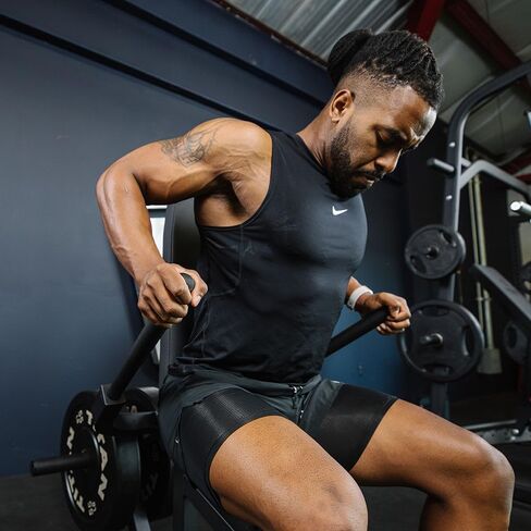 Titan Fitness Seated Dip Machine, Plate Loaded Dip Machine Rated 200 LB, Seated Triceps Dip Machine, Adjustable Padded Seat Backrest, Doubles as Bicep Curl Station in Kuwait