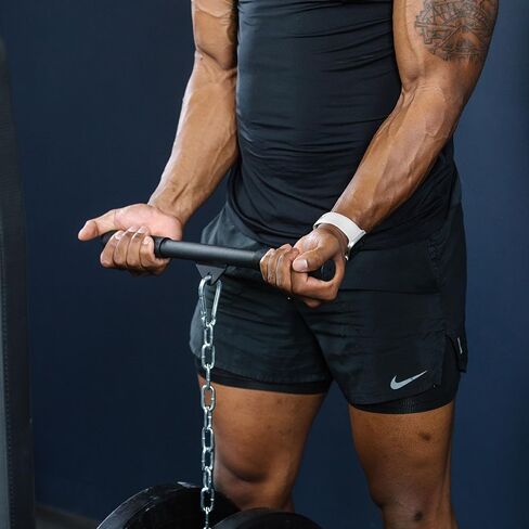 Titan Fitness Seated Dip Machine, Plate Loaded Dip Machine Rated 200 LB, Seated Triceps Dip Machine, Adjustable Padded Seat Backrest, Doubles as Bicep Curl Station in Kuwait