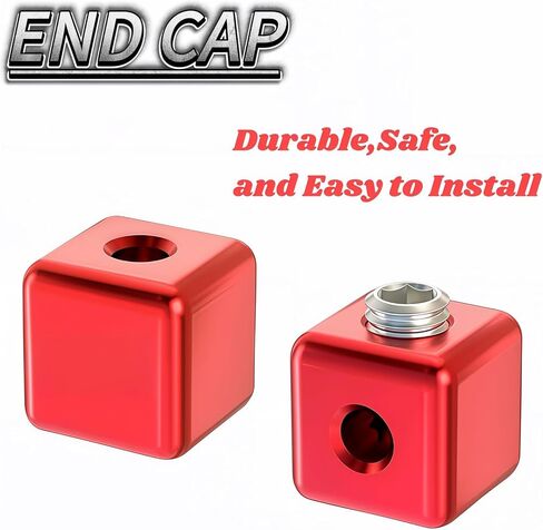 Bike Cable End Caps 8-Pack - Alloy Brake Cable Ends & Shift Cable End Crimps for Road & Mountain Bicycles | Durable, Secure Bike Brake Cable Clasp & Bicycle Cable End Caps in Kuwait