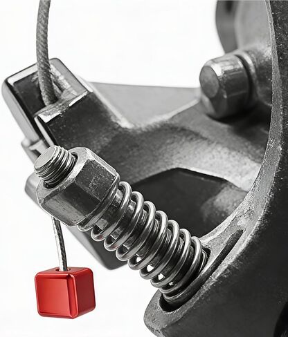 Bike Cable End Caps 8-Pack - Alloy Brake Cable Ends & Shift Cable End Crimps for Road & Mountain Bicycles | Durable, Secure Bike Brake Cable Clasp & Bicycle Cable End Caps in Kuwait