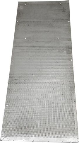 شاشة TECHTONGDA 8 مم للغربال الاهتزازي المستقيم، شاشة خطية كهربائية، غربال من الفولاذ المقاوم للصدأ 11.8 * 29.5 بوصة in Kuwait