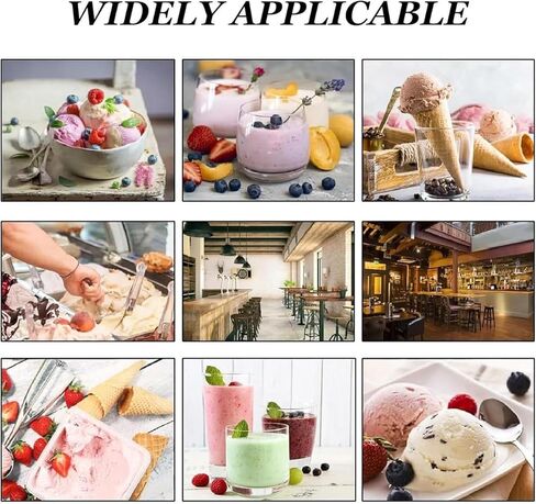 آلة خلط اللبن الزبادي الكهربائية التجارية، 3200 دورة / دقيقة من الفولاذ المقاوم للصدأ آلة خلاط الآيس كريم مع 3 أكواب يدوية، للزبادي، الشربات in Kuwait