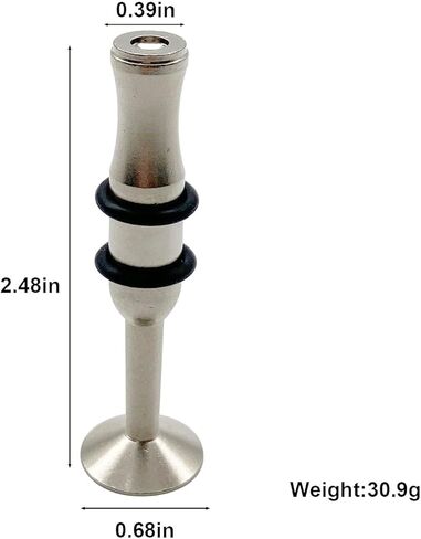 جهاز تدريب Missmore Embouchure - مدرب قوة الفم الفضي للآلات النحاسية - تحسين النغمة والقدرة على التحمل للبوق والترومبون والقرن الفرنسي والمزيد in Kuwait