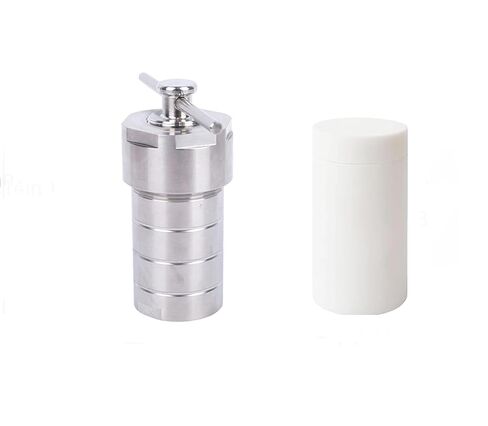 50ml Hydrothermal Autoclave Reactor, Premium 304 Stainless Steel, High Pressure Hydrothermal PTFE Hydrothermal Reactor Digestion Tank PTFE Vessel in Saudi Arabia