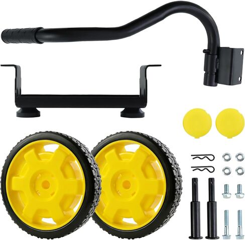 WOTIAN 8-inch 40065 Wheel Kit Compatible with Champion 4800-4800watt Generators with Never Flat Tires and Folding Handle 122.200700.01 in Saudi Arabia