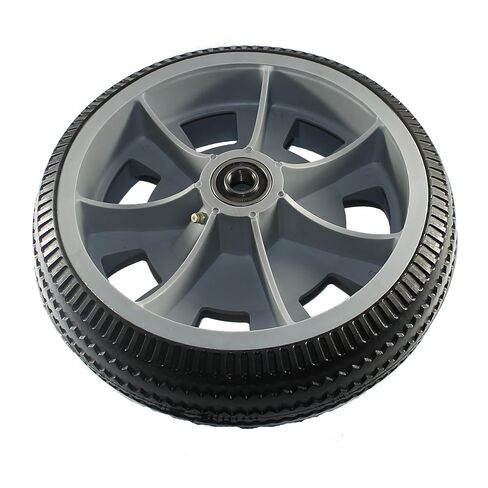 عجلة هوائية من مادة البولي يوريثين بعرض 10 بوصة وقطر W-1035-AFO-58P-X مقاس 10 بوصة × عرض 3.5 بوصة، إطارات مسطحة مجانية، بسعة 375 رطلًا، مع خصم على الكمية in Kuwait