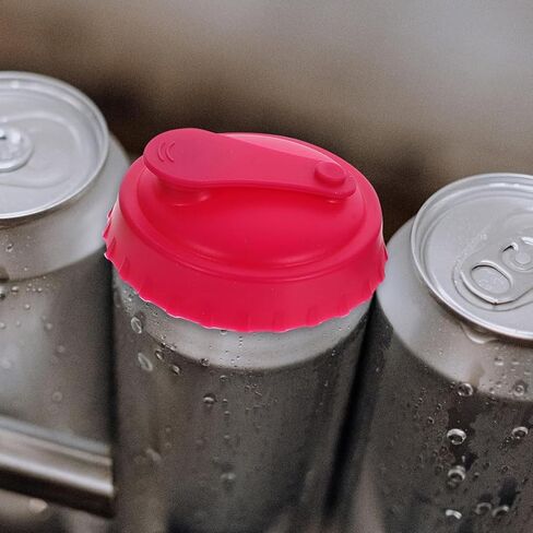 6Pcs Silicone Slim Can Lid Covers for Soda Beer Energy Drinks Juice Beverage Protectors Reusable Dustproof Can Caps Lid in Kuwait