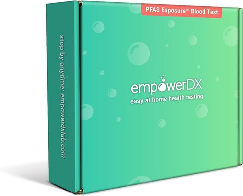 اختبار الدم للتعرض لـ PFAS من شركة EmpowerDX - طقم اختبار في المنزل للمواد الكيميائية PFAS in Kuwait