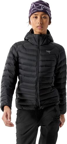 Arc'teryx Cerium Hoody, Women’s Down Jacket | Packable Insulated Women’s Winter Jacket with Hood | Black, Small in Saudi Arabia