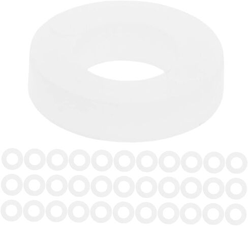 VANZACK 200pcs White Plastic Drum Washers Felt Pads Kit for Snare Drum and Cymbal Stand Noise Reduction and Stability Enhancement Percussion Instrument Accessories in Saudi Arabia