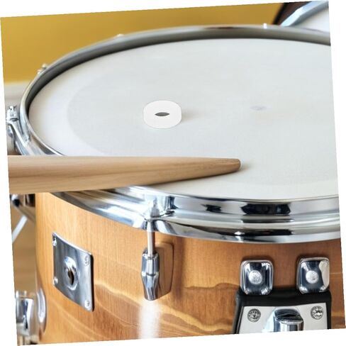 VANZACK 200pcs White Plastic Drum Washers Felt Pads Kit for Snare Drum and Cymbal Stand Noise Reduction and Stability Enhancement Percussion Instrument Accessories in Saudi Arabia