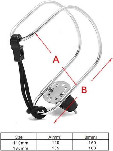 حامل عوامة نجاة حدوة الحصان، حامل عوامة نجاة من الفولاذ المقاوم للصدأ بدرجة بحرية، عوامة نجاة للسباحة للقارب in Kuwait