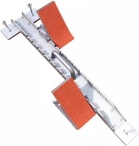 Sprinter Starting Block, Track and Field Starting Blocks, Adjustable 6 Angle Setting for Beginners, Multi Function Aluminum Alloy Starting Block, for Plastic Runway (90 CM B) in Saudi Arabia