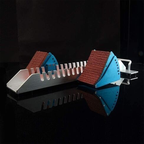 Starting Block, Professional Racing Track Pedal, Suitable for Plastic Track, Adjustable Aluminum Alloy Track and Field Sports Equipment, Competition Sprint Training Runup Device in Saudi Arabia