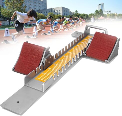 Multi Function Starting Blocks, Professional Sprint Starting Blocks, Improve Speed at Track & Field Sports, Athletic Training & Running Practice, Adjustable Sprint Pedals for Sprinters in Saudi Arabia