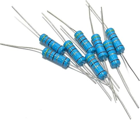 2W 1% 4R3 43R 430R 4K3 43K 430K 4.3 43 430 Ohm R K Metal Film Resistor 0.1R-10M(MF 2W 470R 20pcs) in Saudi Arabia