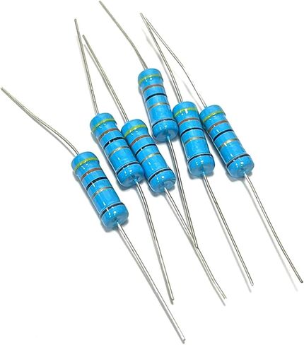 2W 1% 4R3 43R 430R 4K3 43K 430K 4.3 43 430 Ohm R K Metal Film Resistor 0.1R-10M(MF 2W 470R 20pcs) in Saudi Arabia